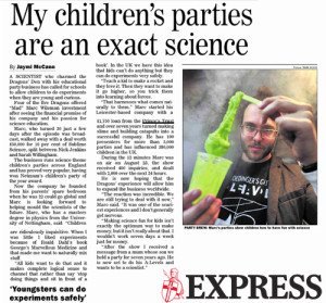 Sunday Express coverage of Marc Wileman