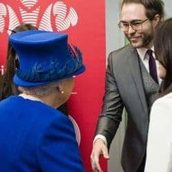 Marc Wileman Winning a Queen's Award