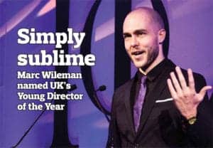 Marc Wileman wins Institute of Directors Award